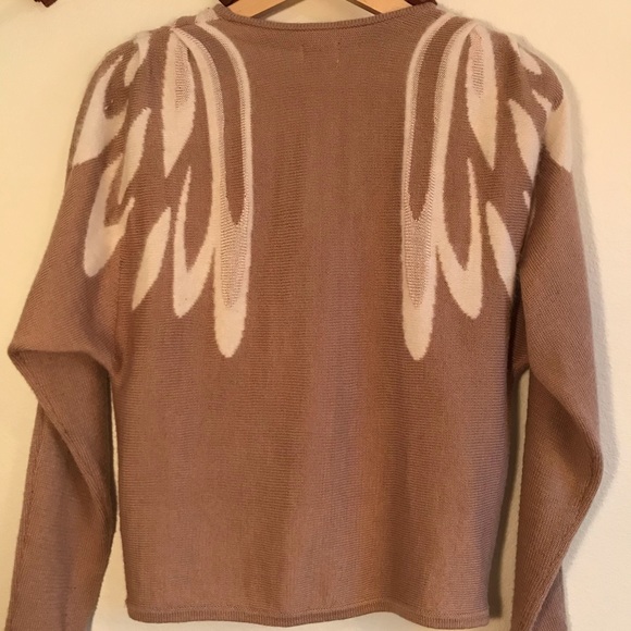 H&M cosy retro sweater, angora trim - Picture 5 of 5
